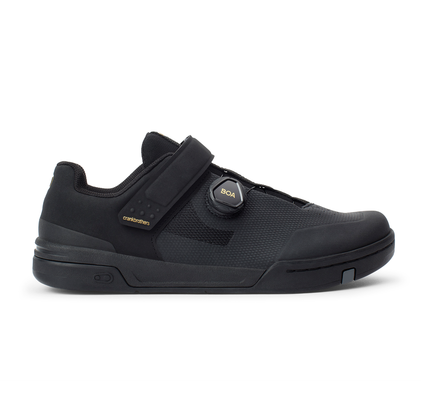 crankbrothers-stamp-boa-flat-schuhe-schwarz-gold-mtb-trail image 4