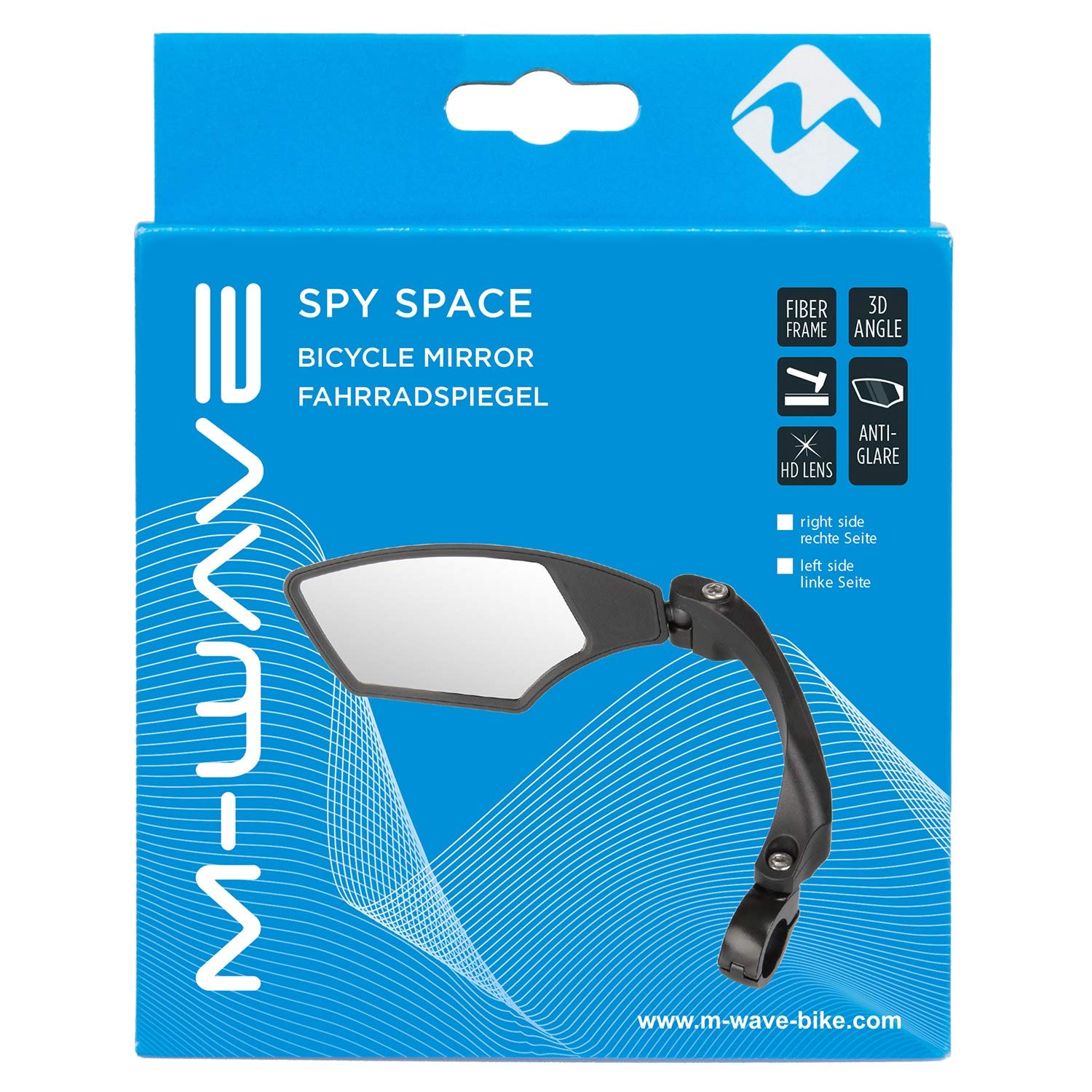 m-wave-spy-space-fahrradspiegel-rechts-echtglas-22-2-mm image 5