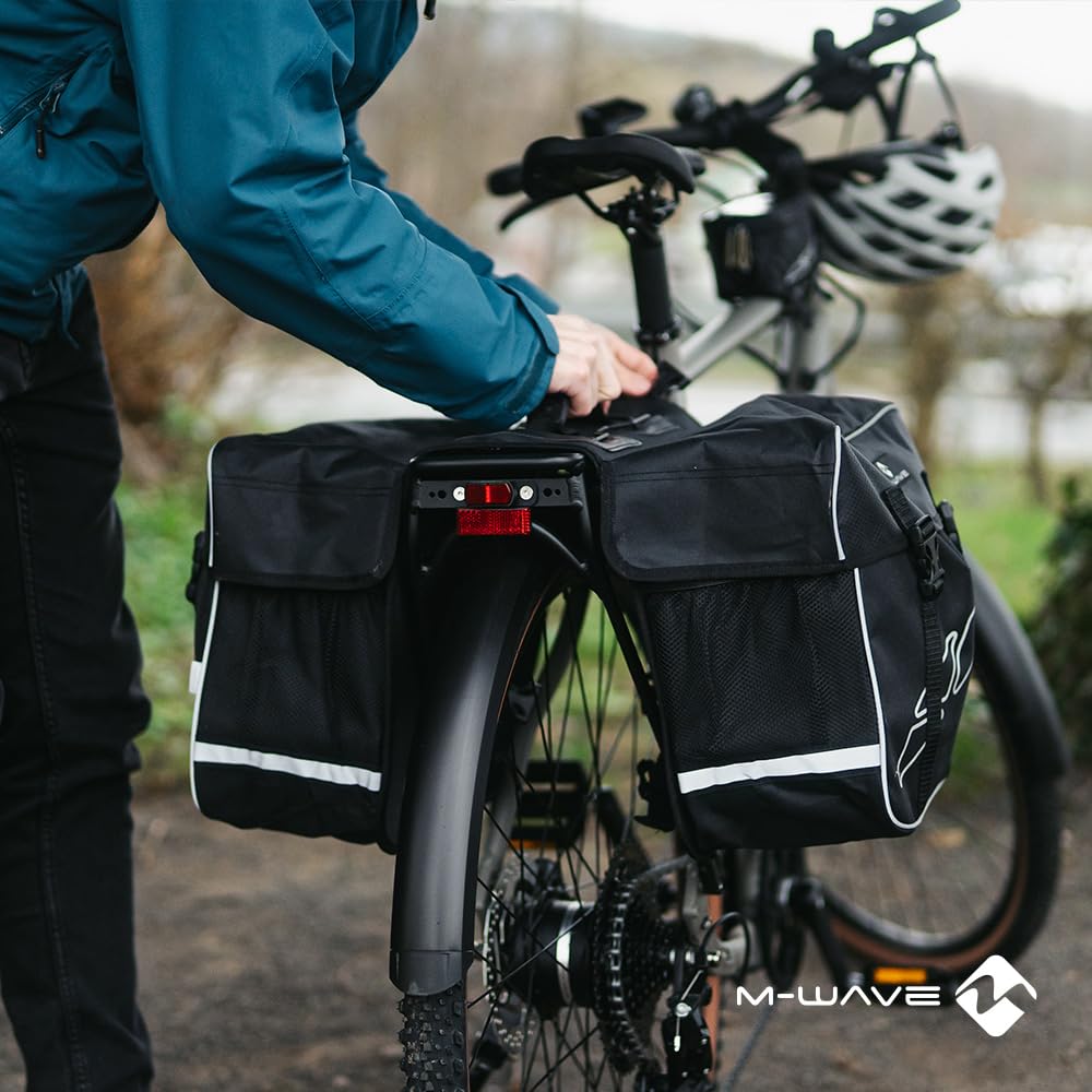 m-wave-amsterdam-double-gep-cktr-gtasche-30-l-schwarz image 6