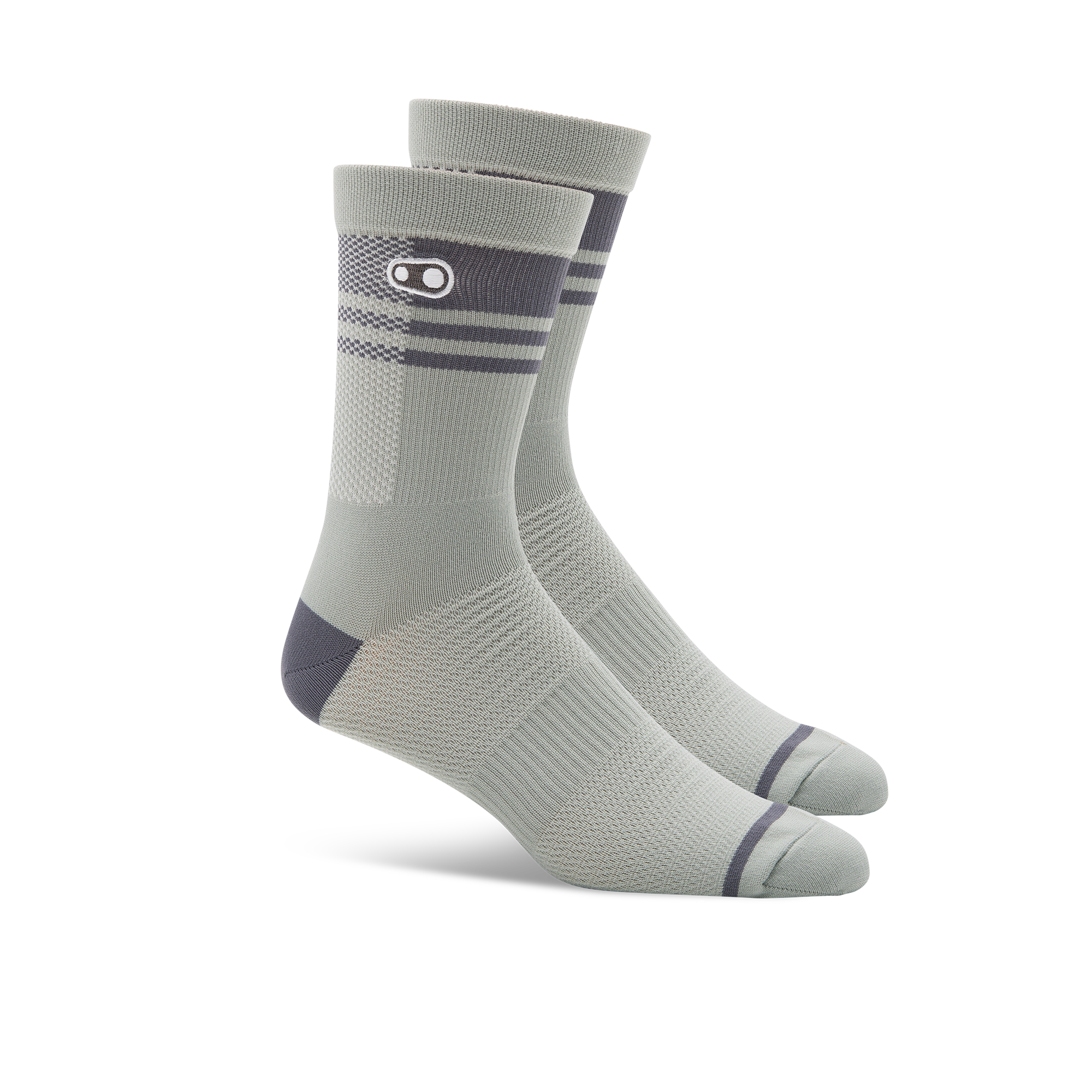 crankbrothers-icon-mtb-socken-sage-grey-kompression image 1