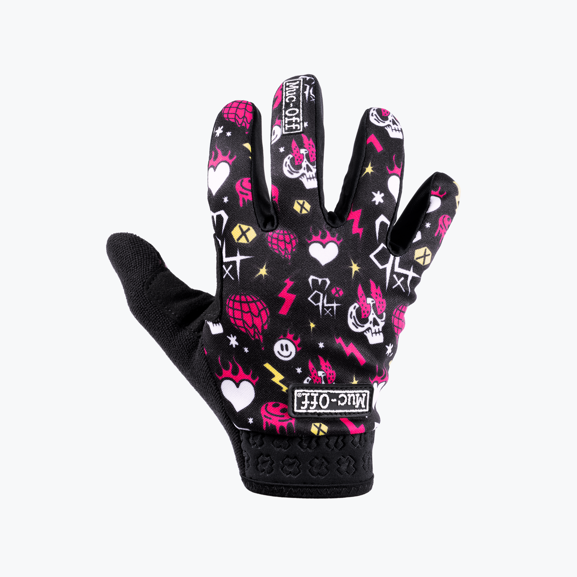 muc-off-youth-rider-gloves-happy-hardcore-mtb-handschuhe image 1