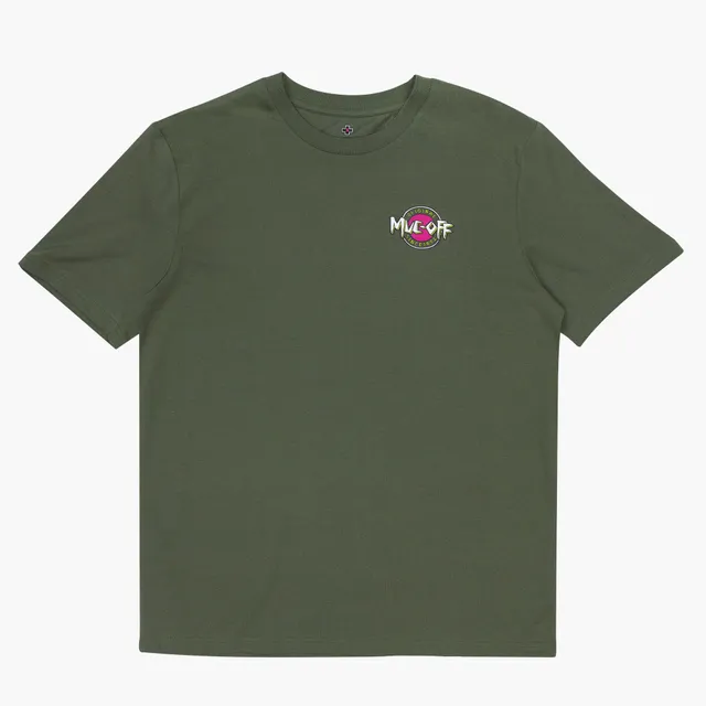 muc-off-surf-t-shirt-khaki-baumwolle-relaxed-fit image 1