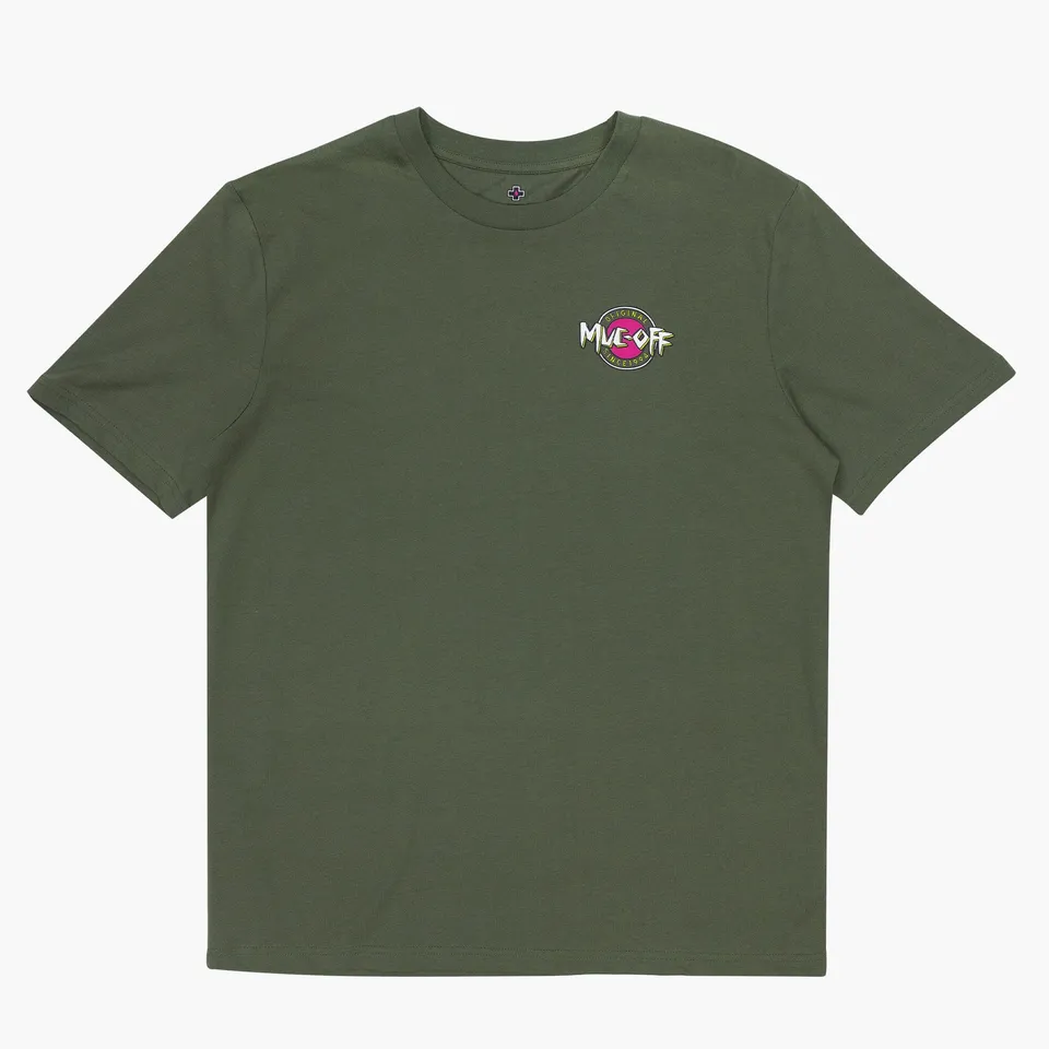 muc-off-surf-t-shirt-khaki-baumwolle-relaxed-fit image 1