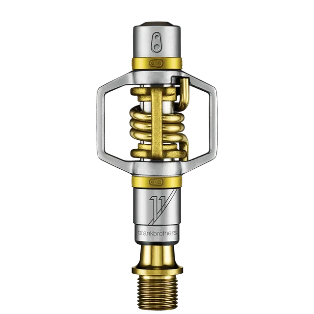 crankbrothers-eggbeater-11-titan-klickpedale-gold-xc-trail image 1