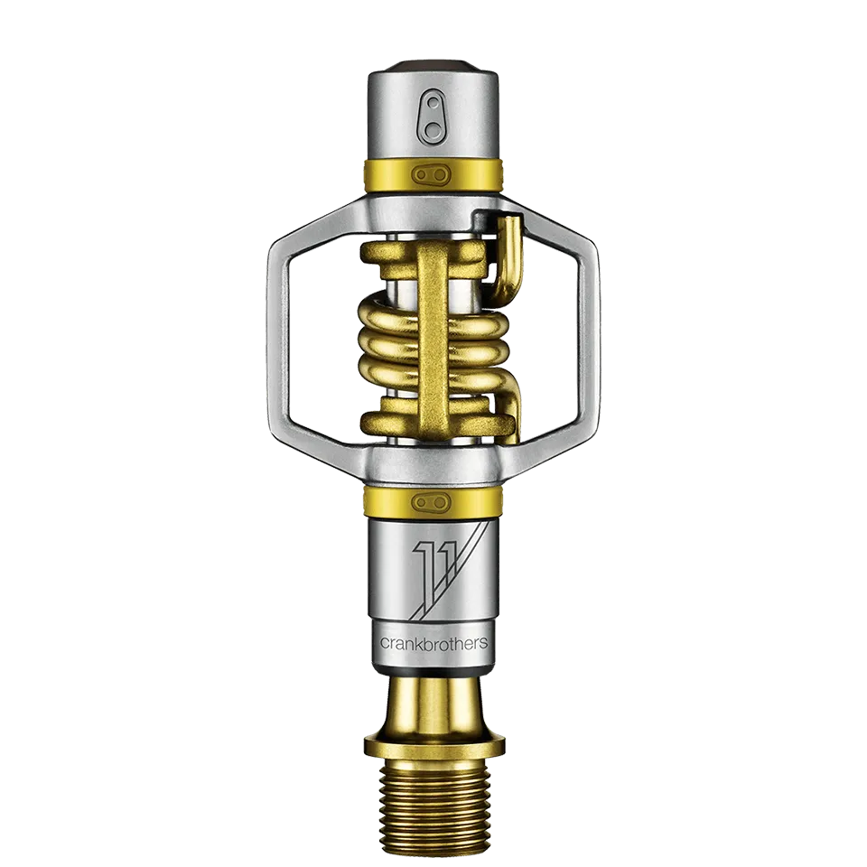 crankbrothers-eggbeater-11-titan-klickpedale-gold-xc-trail image 1