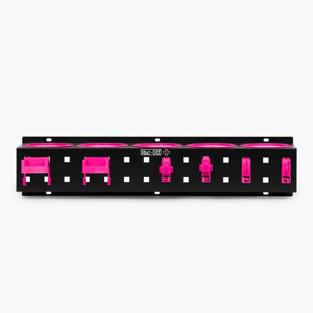muc-off-bottle-storage-rack-wandhalter-7x1l-stahl image 1