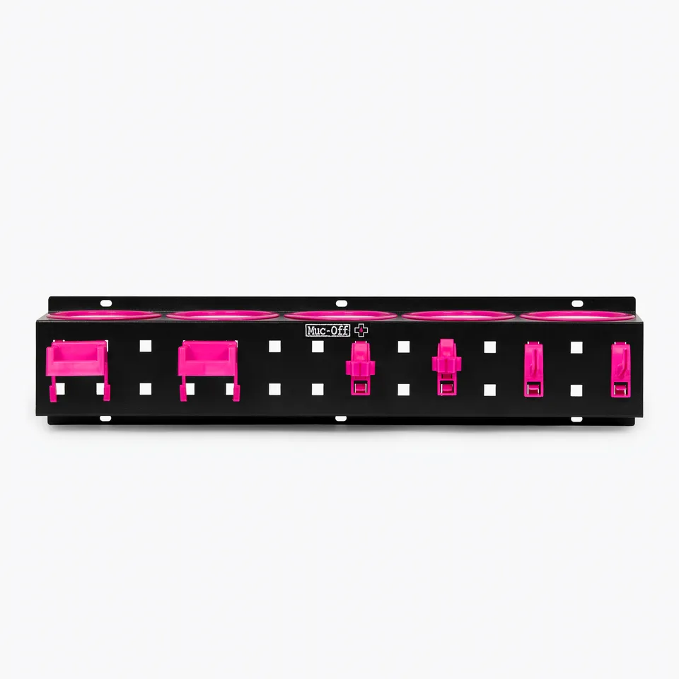 muc-off-bottle-storage-rack-wandhalter-7x1l-stahl image 1