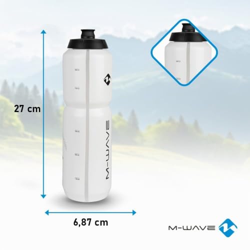 m-wave-pbo-1000-trinkflasche-1-liter-wei-mit-skala image 7