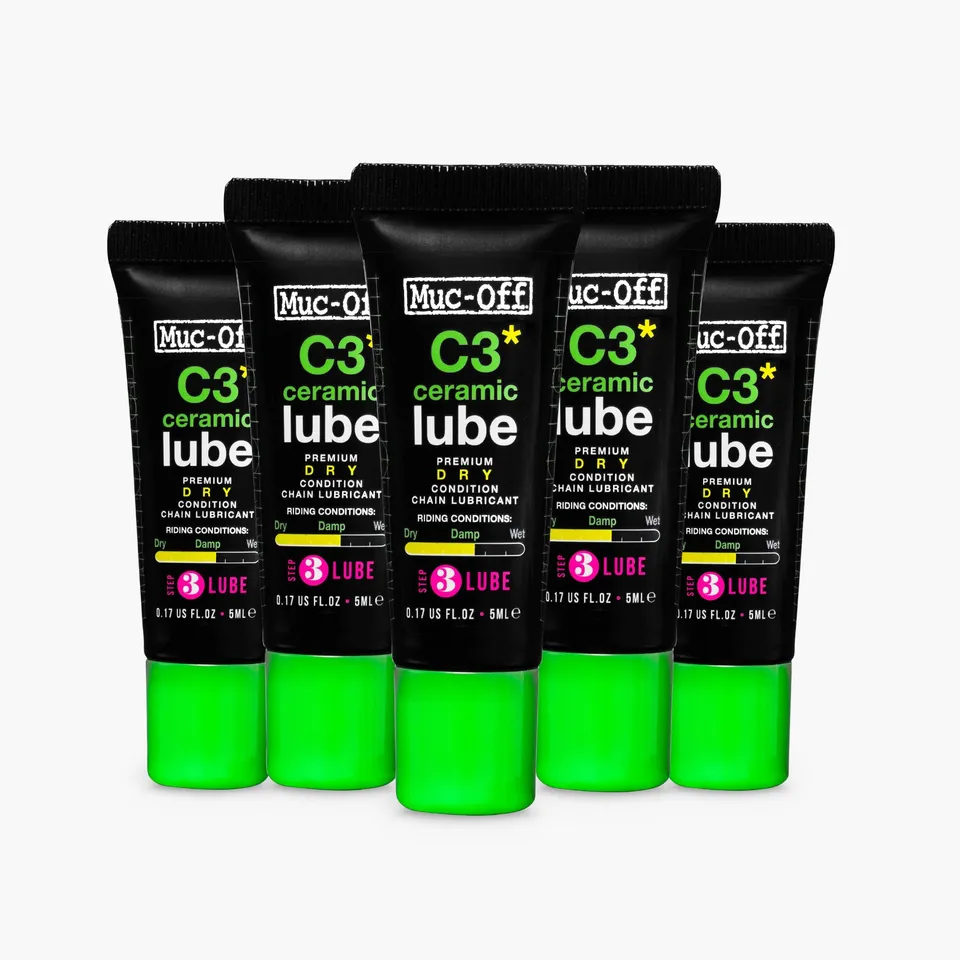 muc-off-c3-dry-ceramic-lube-ketten-l-5x-5ml-set image 1