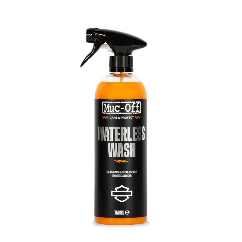 muc-off-harley-davidson-waterless-wash-motorradreiniger-750ml-ohne-wasser image 1