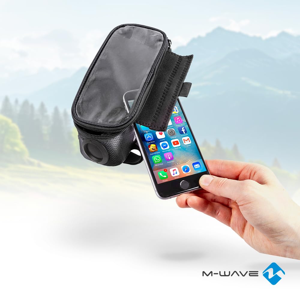 m-wave-rotterdam-top-sound-oberrohrtasche-mit-lautsprecher image 2