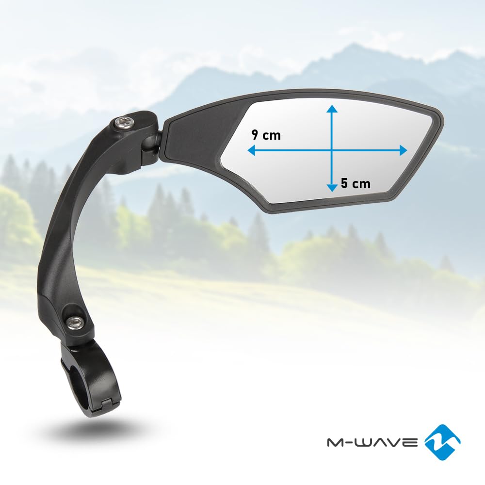 m-wave-spy-space-fahrradspiegel-rechts-echtglas-22-2-mm image 3