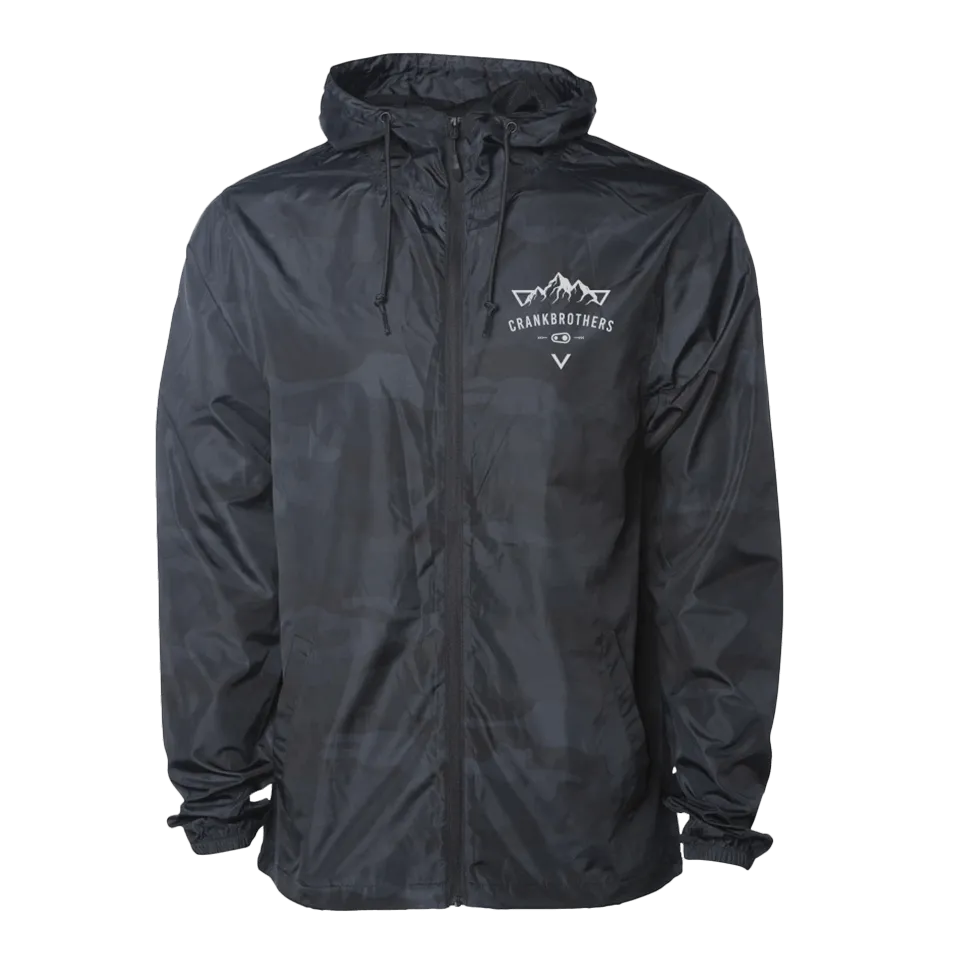 crankbrothers-black-camo-windbreaker-mountain-graphic-l image 1