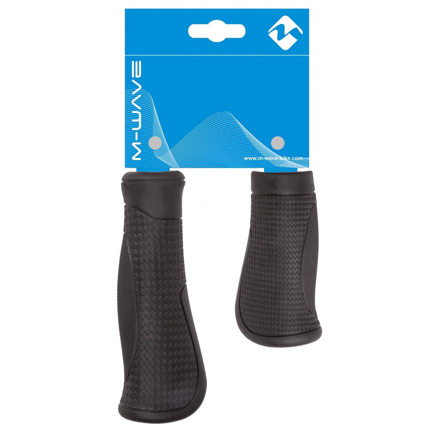 m-wave-cloud-base-2-fahrradgriffe-ergonomisch-schwarz-130-mm image 2
