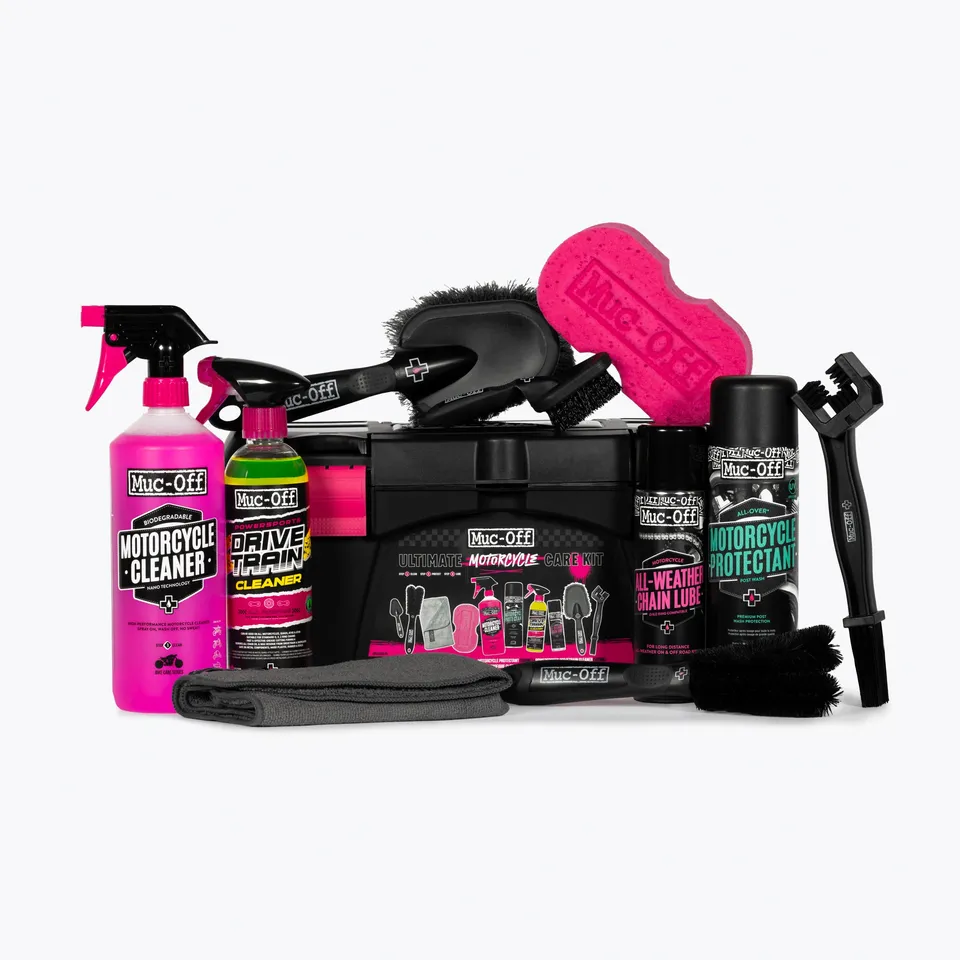 muc-off-motorcycle-care-ultimate-motorrad-pflegeset-komplett image 1