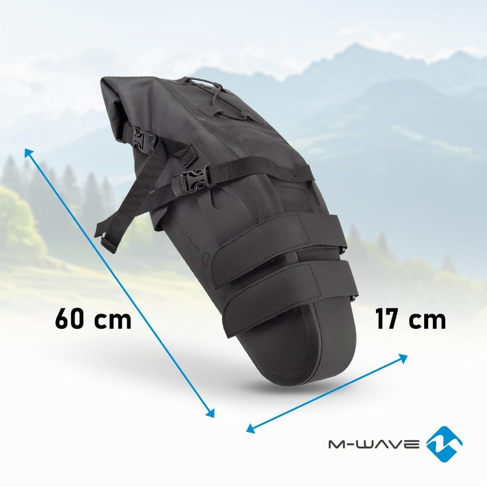 m-wave-rough-ride-ii-saddle-satteltasche-schwarz-12-l image 2