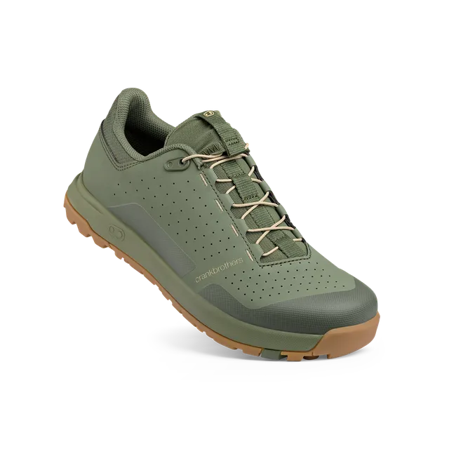 crankbrothers-mallet-trail-speed-lace-klickschuhe-green-gum image 1
