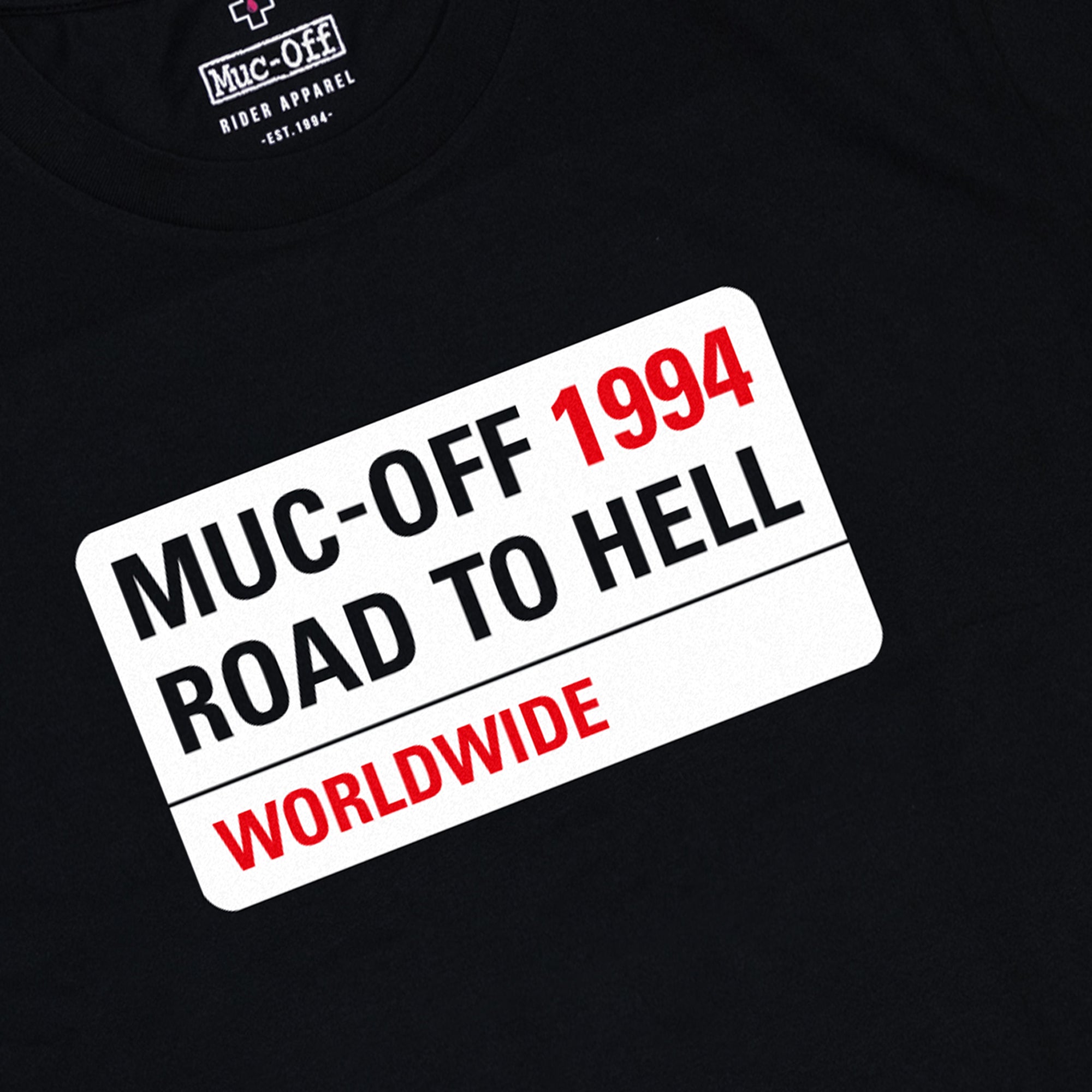 muc-off-lifestyle-road-to-hell-t-shirt-schwarz-l-bio-baumwolle image 4