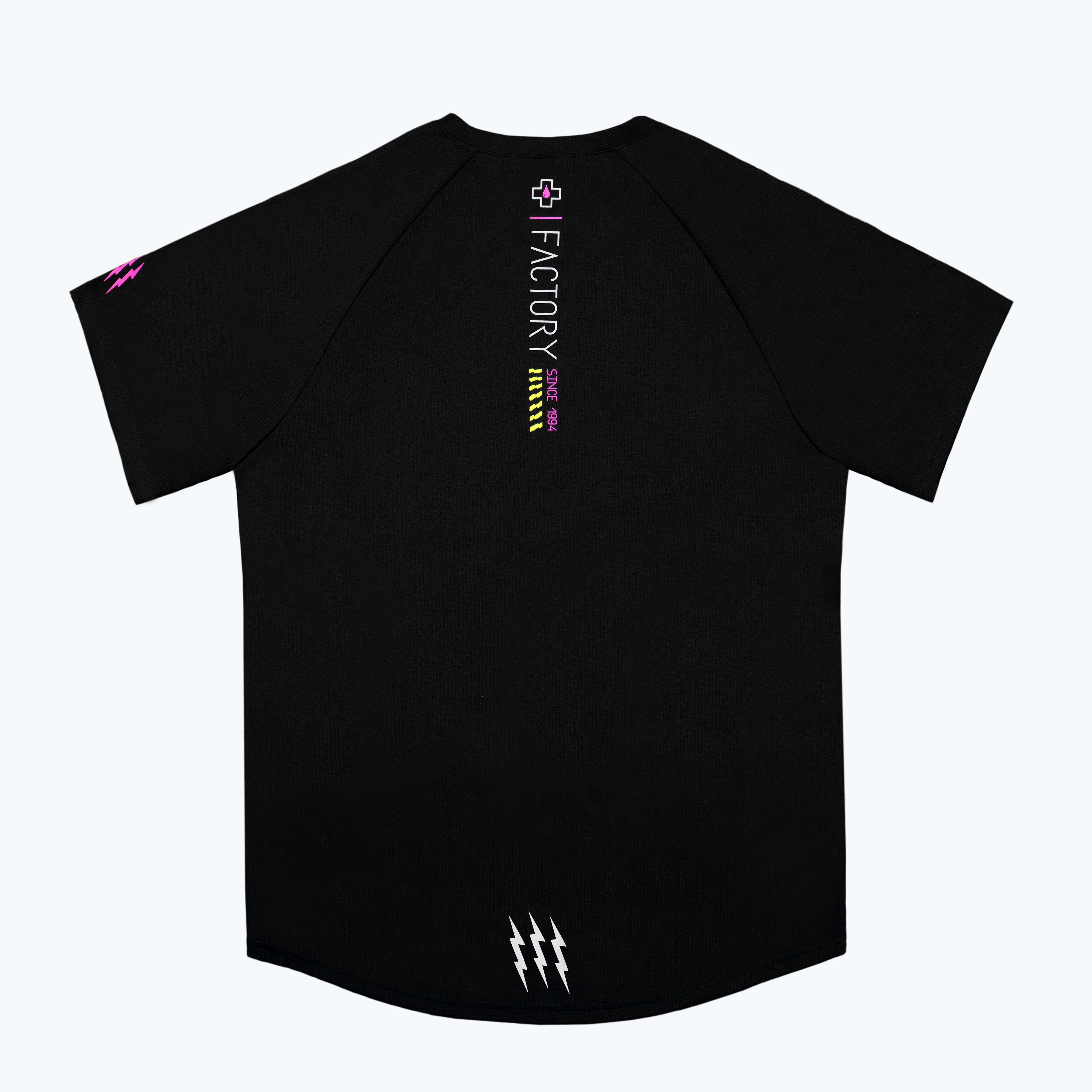 muc-off-tech-apparel-rider-jersey-factory-trikot-schwarz-kurzarm image 2