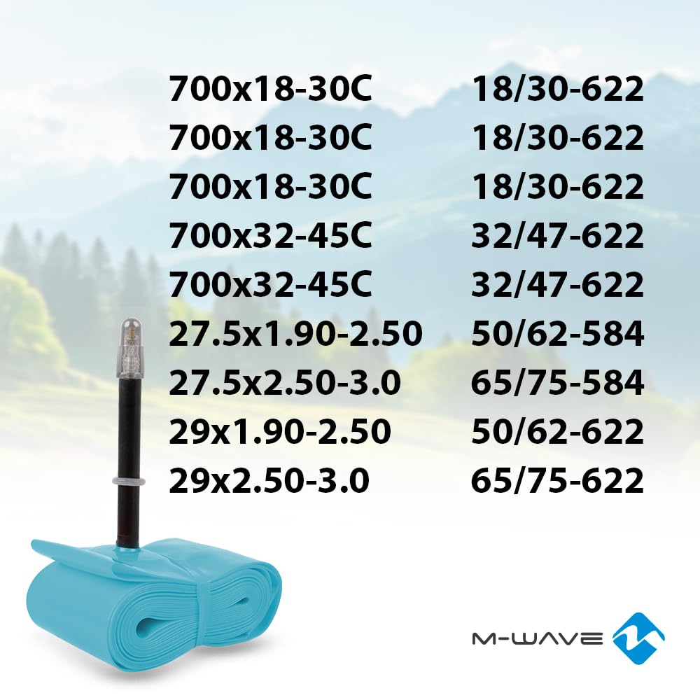 m-wave-purride-tpu-fahrradschlauch-700x18-30c-fv-65-mm image 3