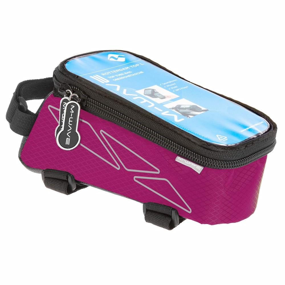 m-wave-rotterdam-handytasche-oberrohrtasche-pink-smartphone image 1