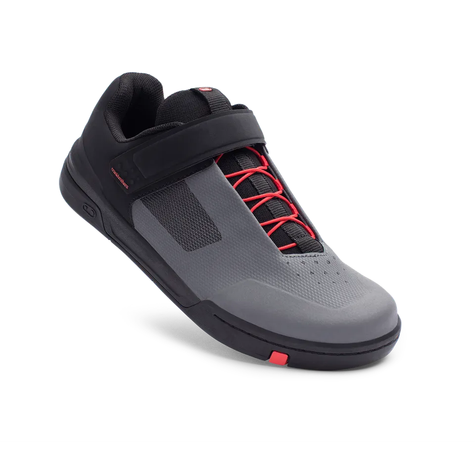 crankbrothers-stamp-speed-lace-flat-schuhe-grau-rot-gr-42 image 1