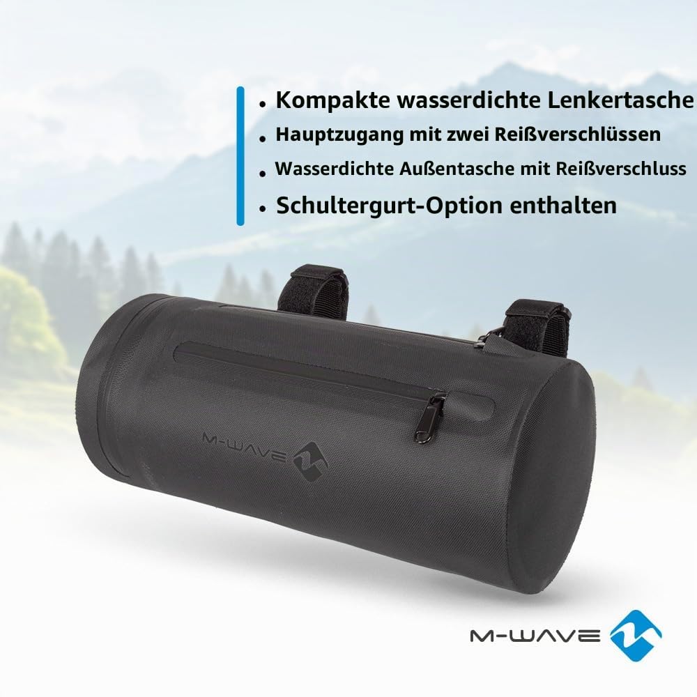 m-wave-rough-ride-ii-lenkertasche-wasserdicht-schwarz image 3