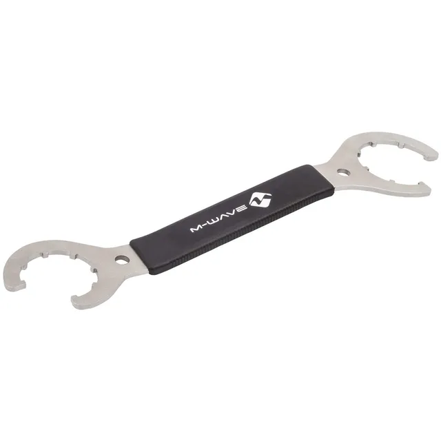 m-wave-bb-screw-2-verschlussring-werkzeug-bosch-stahl-2-in-1 image 1