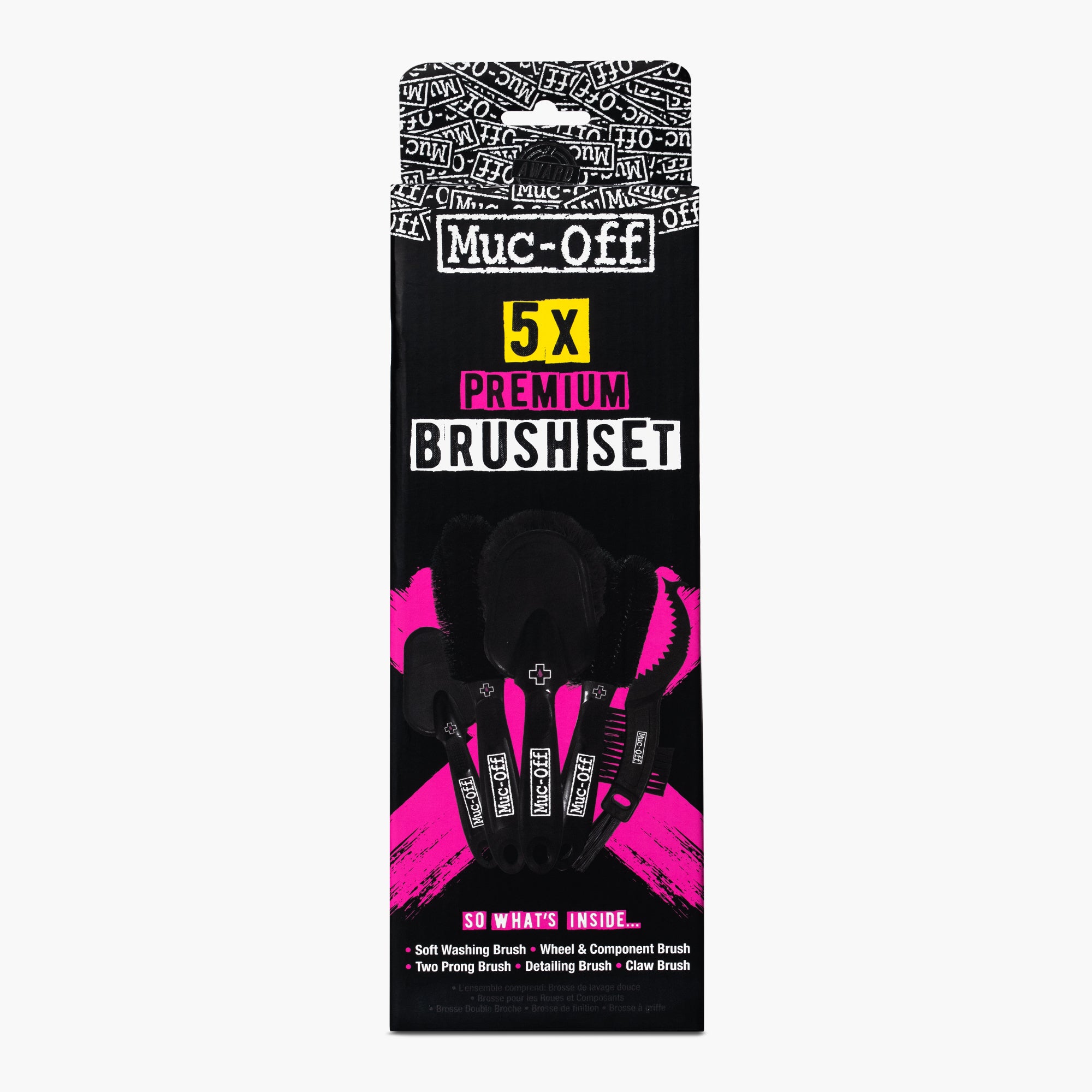 muc-off-5x-premium-brush-set-fahrrad-b-rstenset-5-teilig image 2