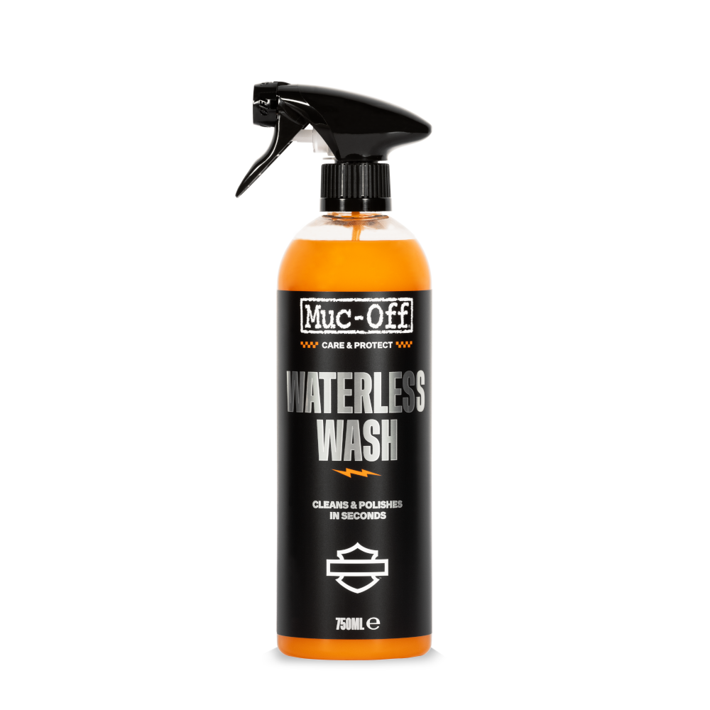 muc-off-harley-davidson-waterless-wash-motorradreiniger-750ml-ohne-wasser image 1