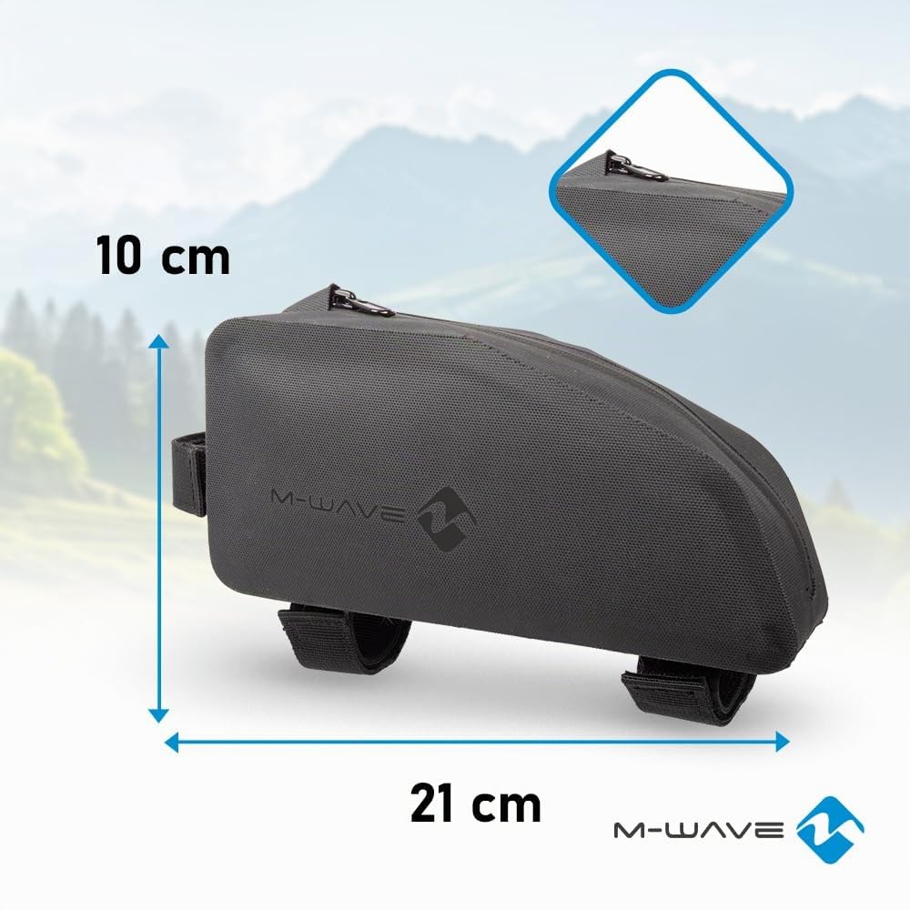 m-wave-rough-ride-ii-top-oberrohrtasche-schwarz-0-75-l image 2