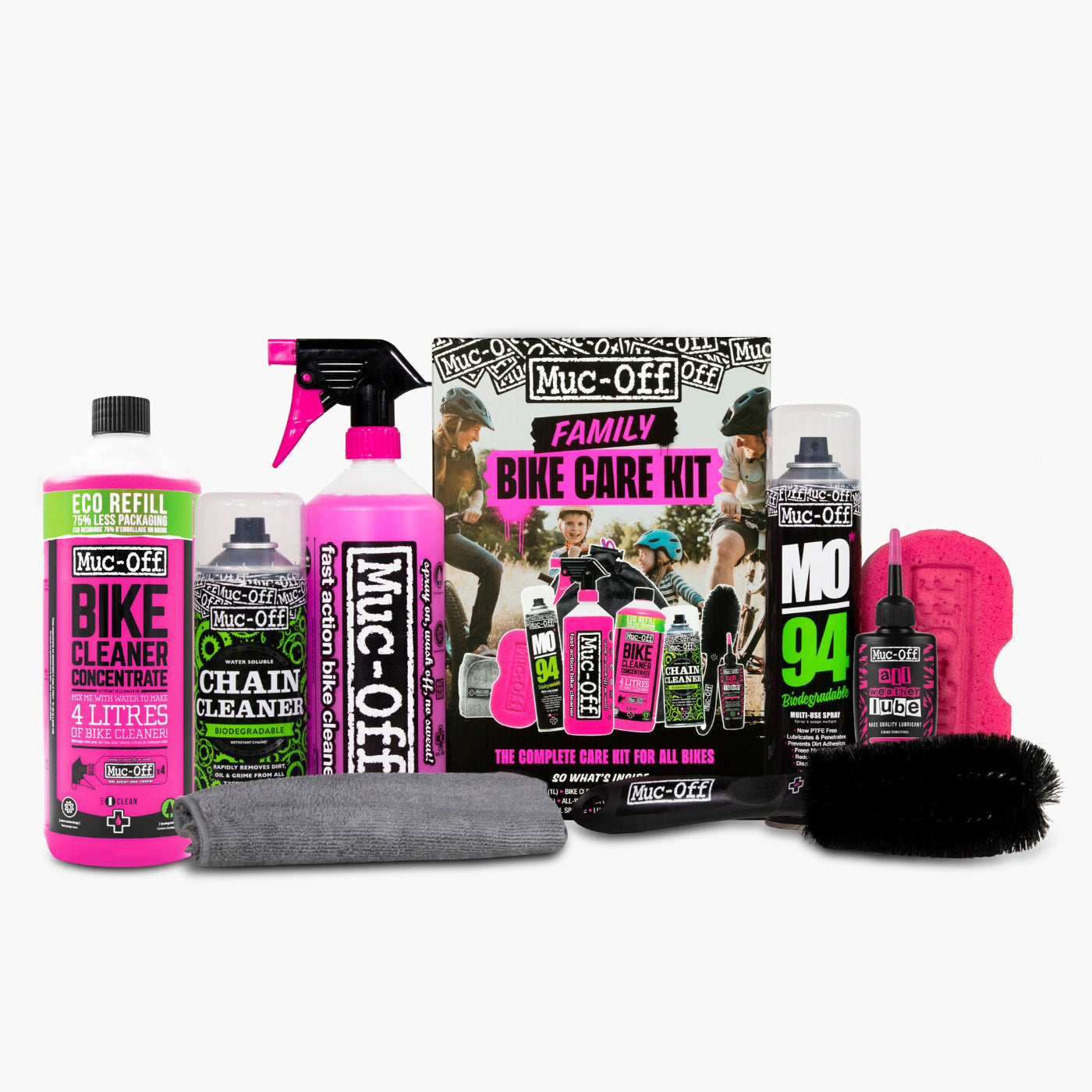 muc-off-family-bike-care-kit-fahrrad-pflegeset-9-teilig image 1