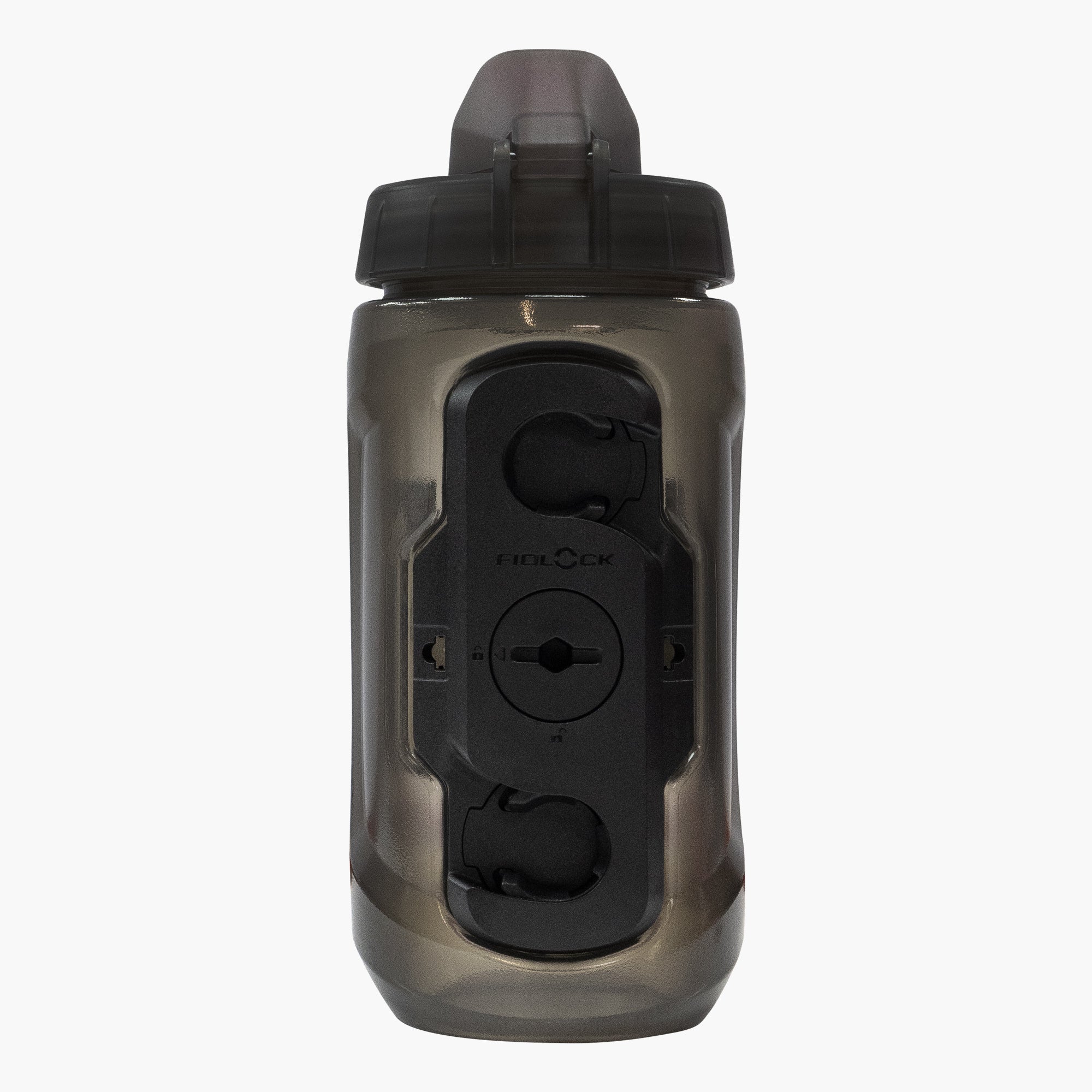 muc-off-twist-bottle-trinkflasche-450ml-smoked-mit-halter image 2