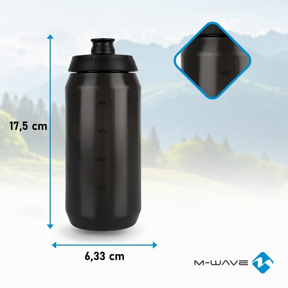m-wave-pbo-550-trinkflasche-550-ml-schwarz-transparent image 3