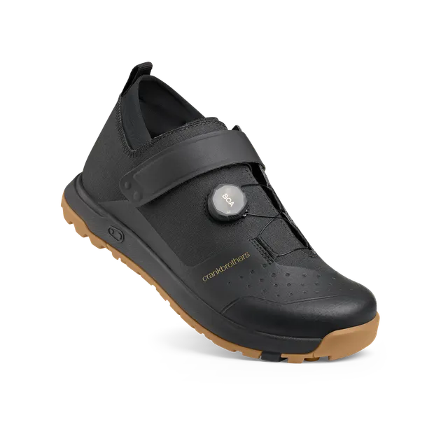 crankbrothers-mallet-trail-boa-klick-schuhe-schwarz-gold-mtb image 1