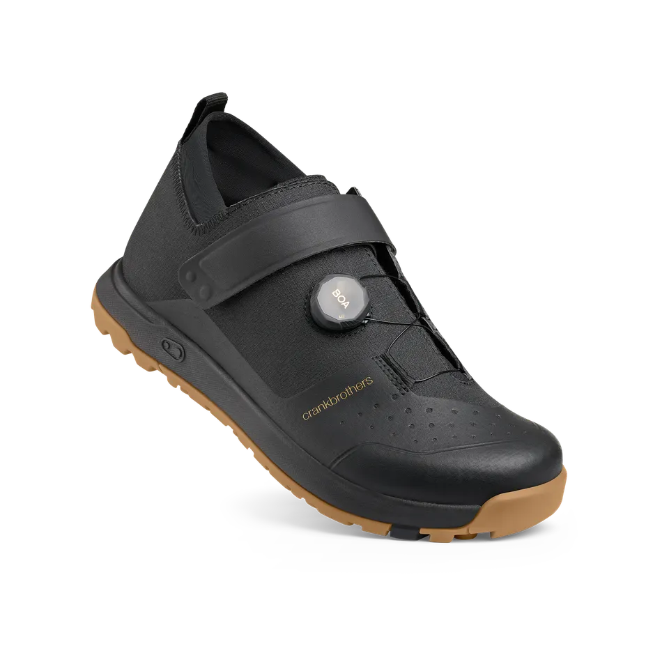 crankbrothers-mallet-trail-boa-klick-schuhe-schwarz-gold-mtb image 1