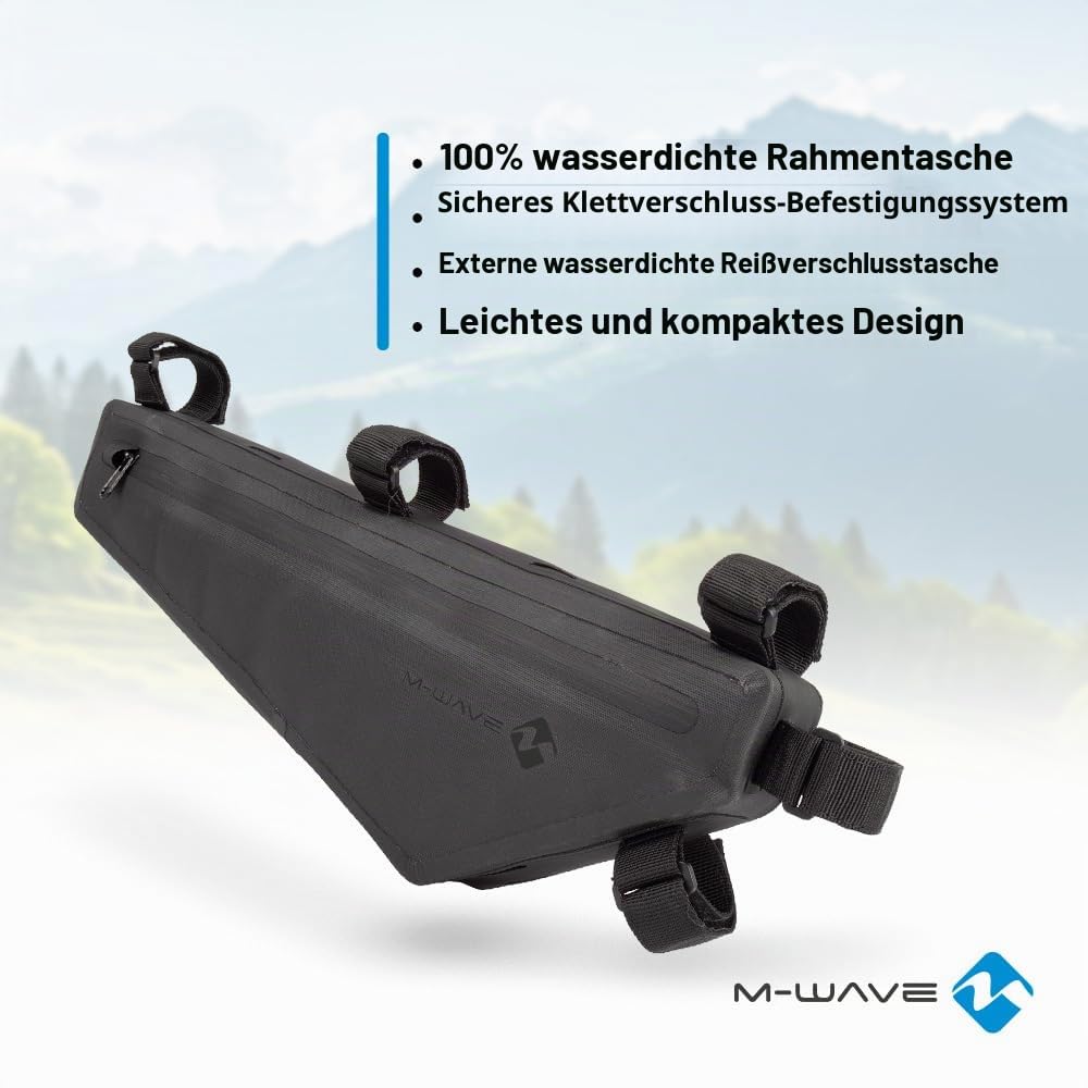 m-wave-rough-ride-ii-rahmentasche-schwarz-wasserdicht image 3
