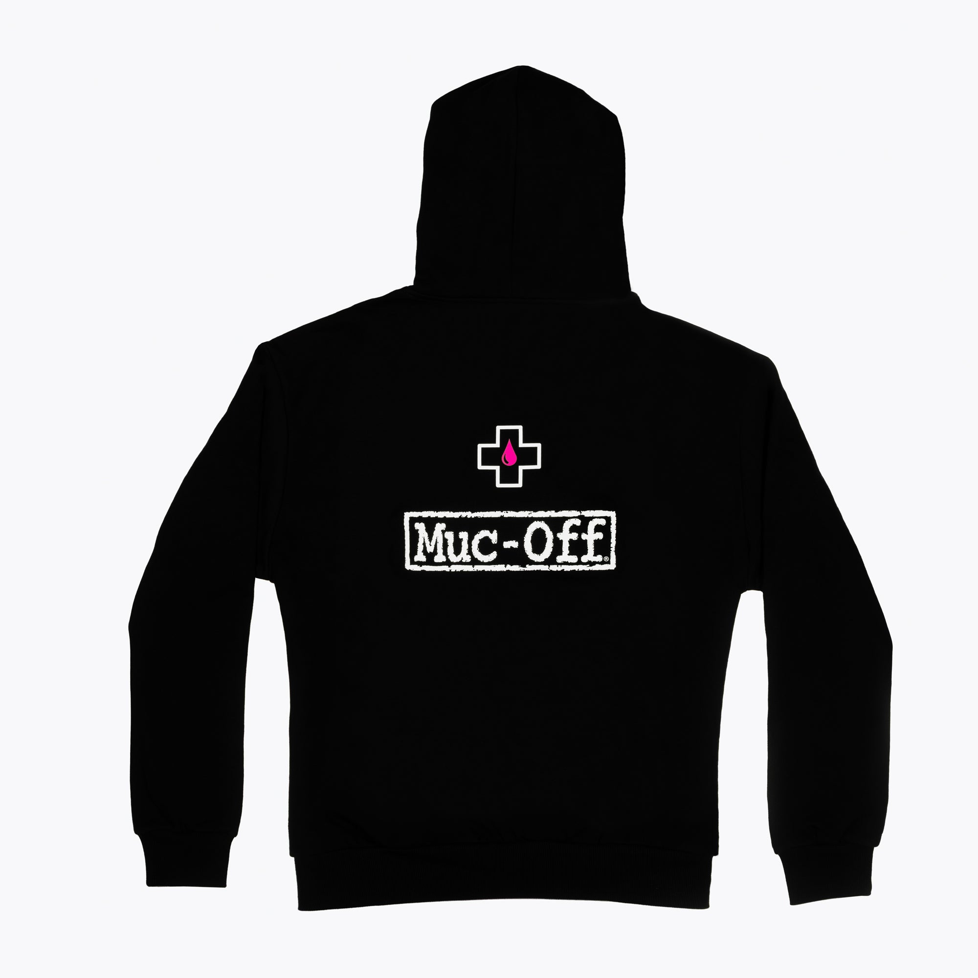 muc-off-black-logo-hoodie-kapuzenpulli-schwarz-l image 2