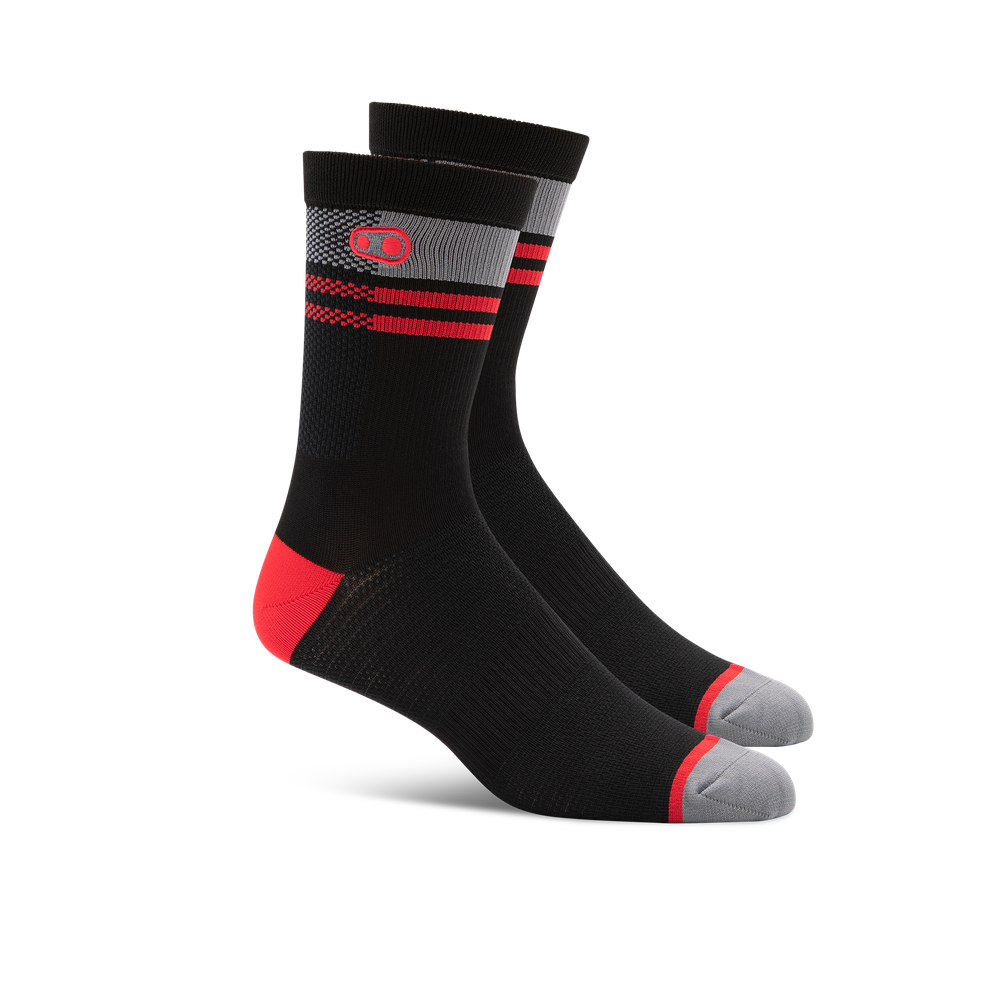 crankbrothers-icon-mtb-socken-schwarz-rot-l-xl image 1