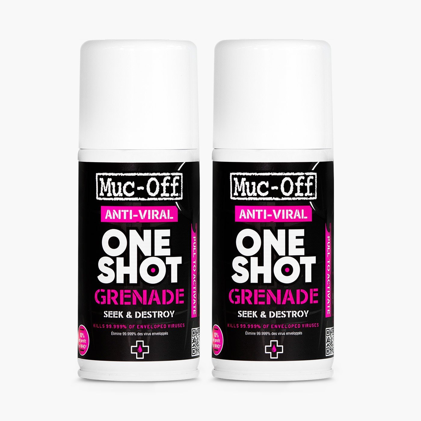 muc-off-sanitizer-one-shot-anti-viral-grenade-spray-150ml image 2