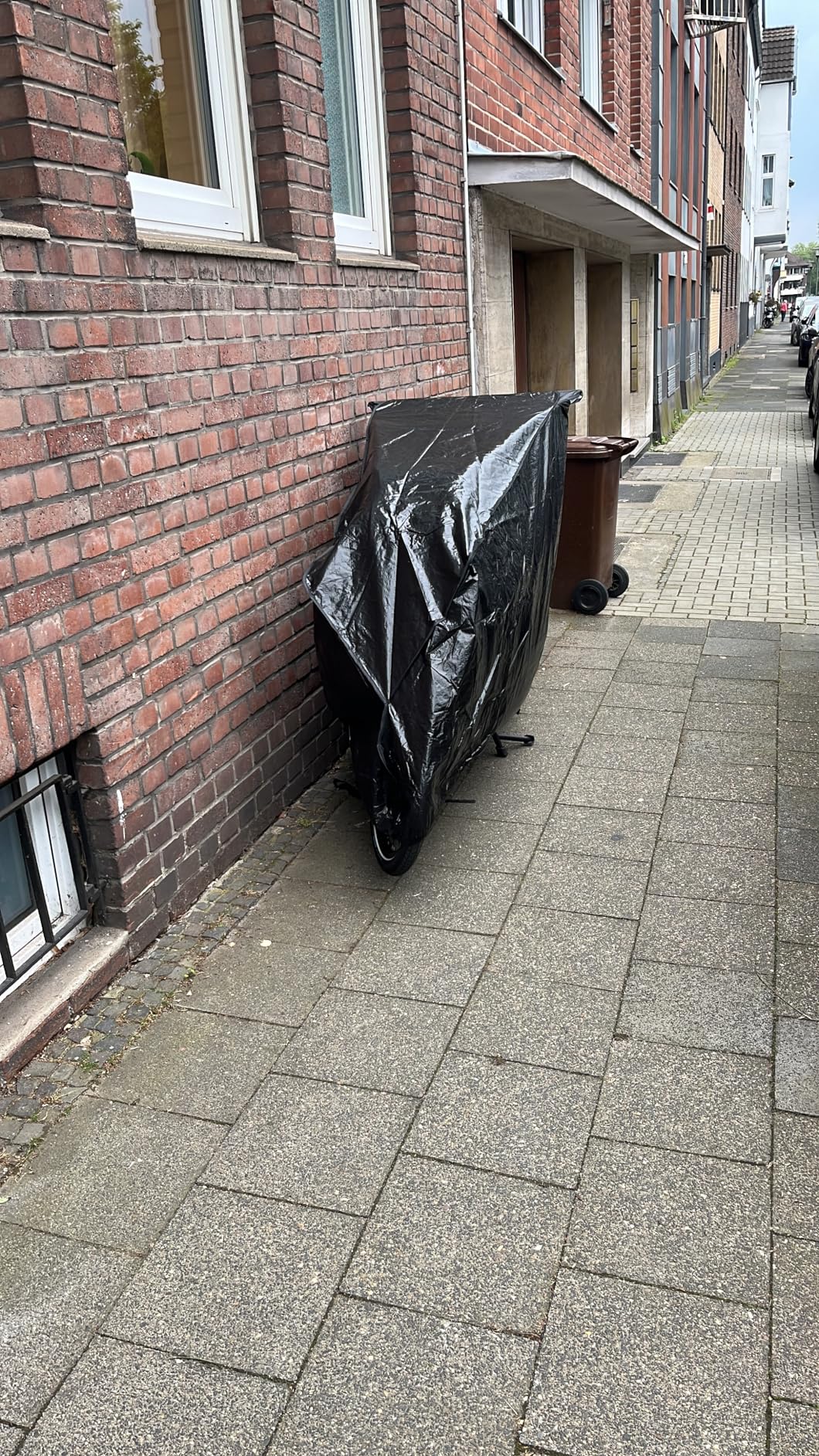 Hält im Wind