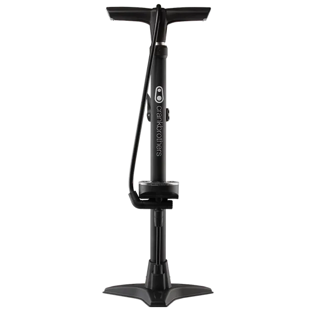 crankbrothers-gem-standpumpe-schwarz-11-bar-mit-manometer image 1