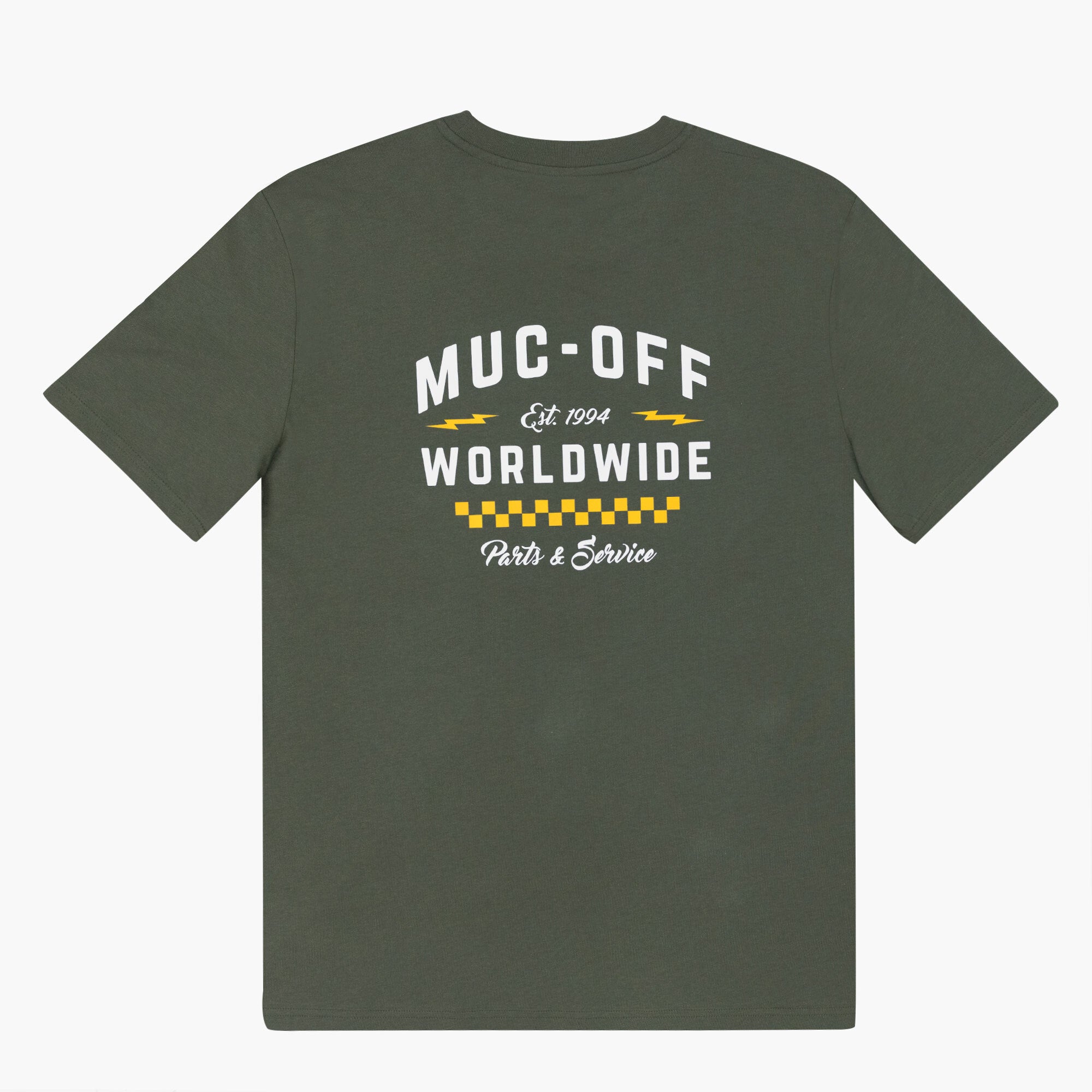 muc-off-worldwide-t-shirt-khaki-bio-baumwolle-relaxed-fit image 2
