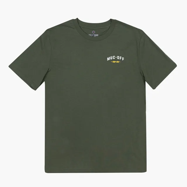 muc-off-worldwide-t-shirt-khaki-bio-baumwolle-relaxed-fit image 1