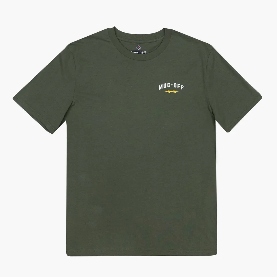 muc-off-worldwide-t-shirt-khaki-bio-baumwolle-relaxed-fit image 1