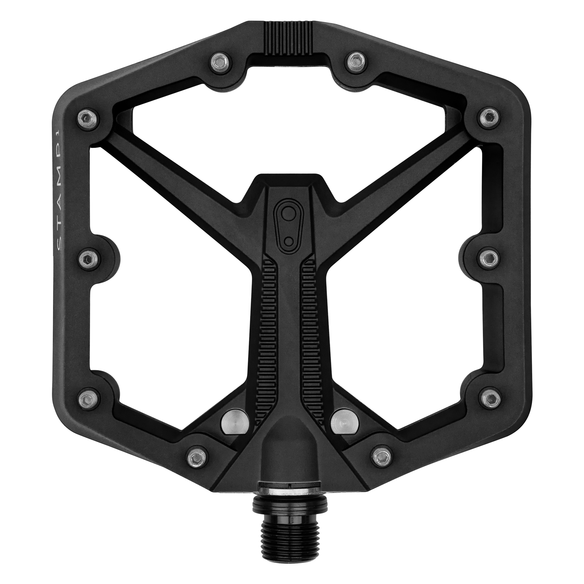 crankbrothers-stamp-1-gen-2-plattformpedal-large-schwarz-nylon image 1