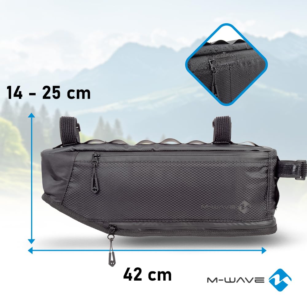 m-wave-rough-ride-triangle-rahmentasche-4-2-l-wasserdicht image 2