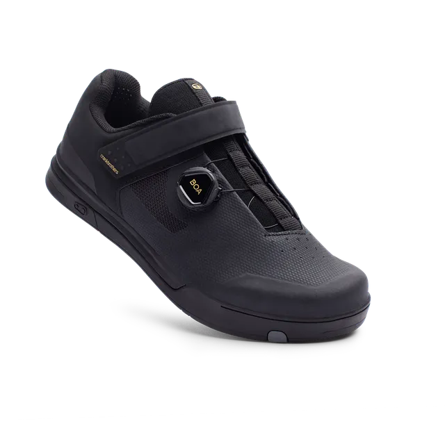 crankbrothers-mallet-boa-klickschuhe-black-gold-mtb-spd image 1