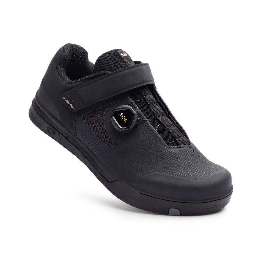 crankbrothers-mallet-boa-klickschuhe-black-gold-mtb-spd image 1