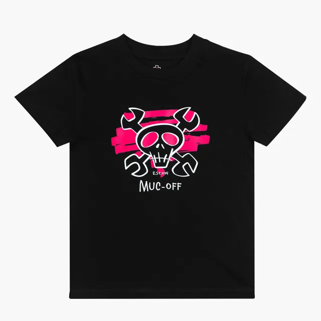 muc-off-crossbones-kinder-t-shirt-schwarz-bio-baumwolle image 1